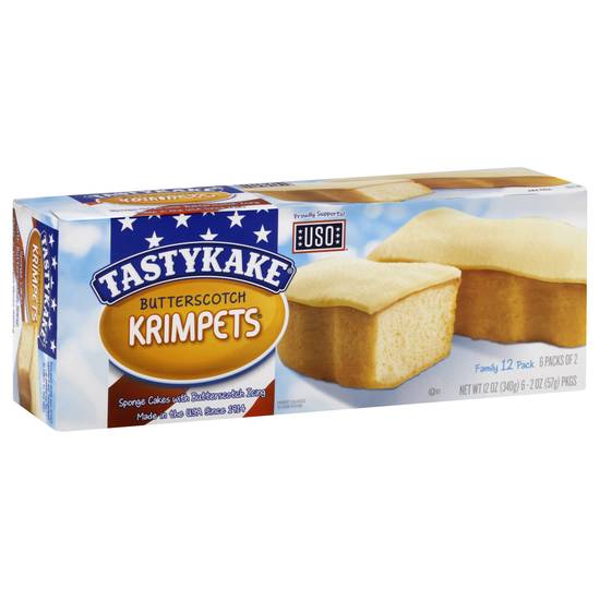 Tastykake Krimpets Butterscotch Cakes (12 ct)