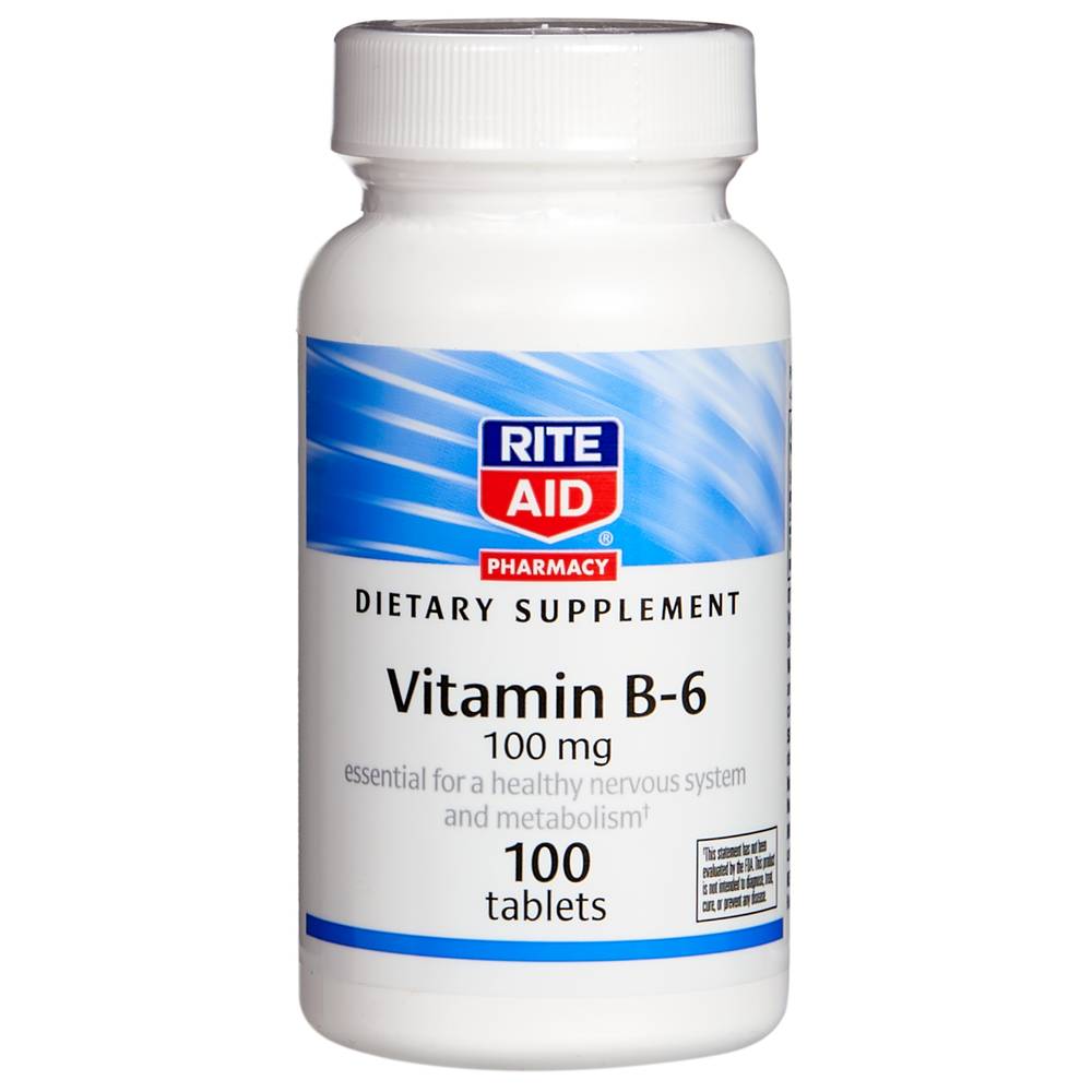 Rite Aid Vitamin B-6 100mg