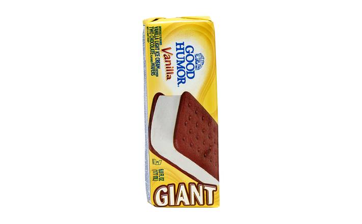 Good Humor Giant Vanilla Ice Cream Sandwich, 6 oz