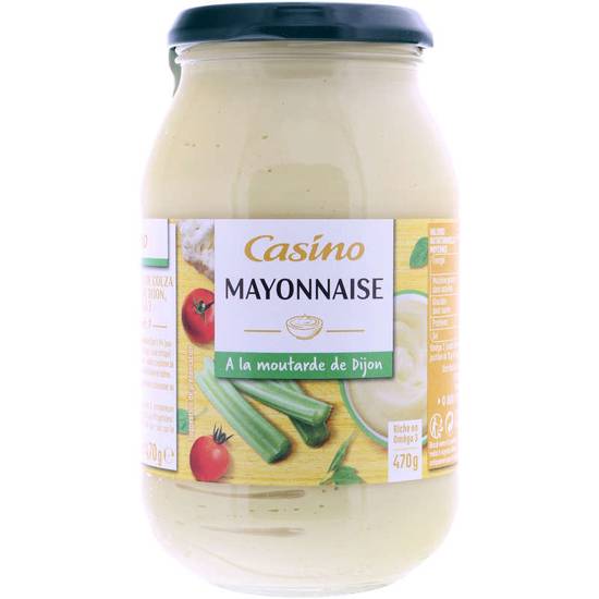 Mayonnaise à la moutarde 470g CASINO