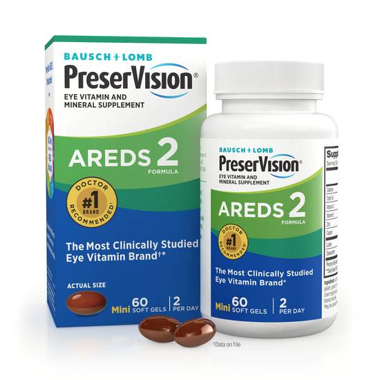 Preservision Areds 2 Formula Eye Vitamin Softgels (60 ct)