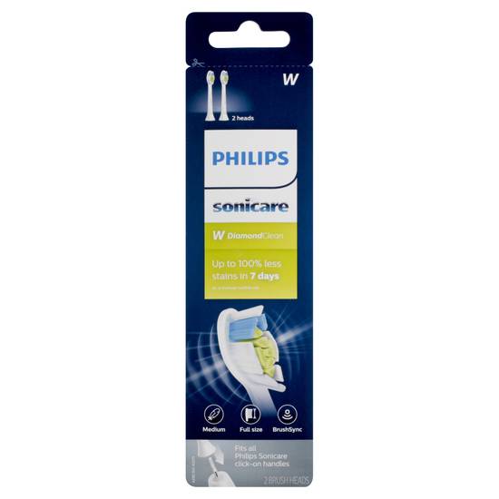 Philips Sonicare Diamondclean Replacement Brush Heads (2 ct)