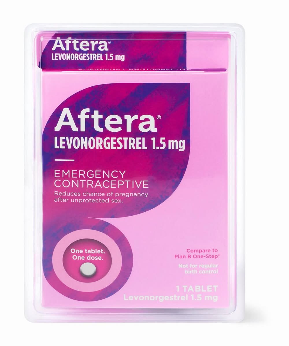 Aftera Levonorgestrel Emergency Contraceptive Tablet 1.5 mg