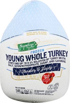 Signature Farms Whole Turkey Frozen - Weight Between 16-20 Lb