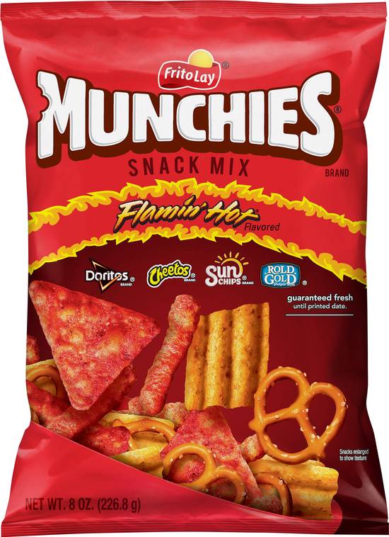 Munchies Fritolay Flamin' Hot Snack Mix