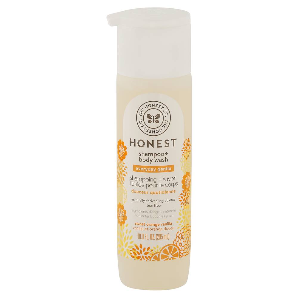 Honest Refresh Citrus Vanilla Shampoo + Body Wash