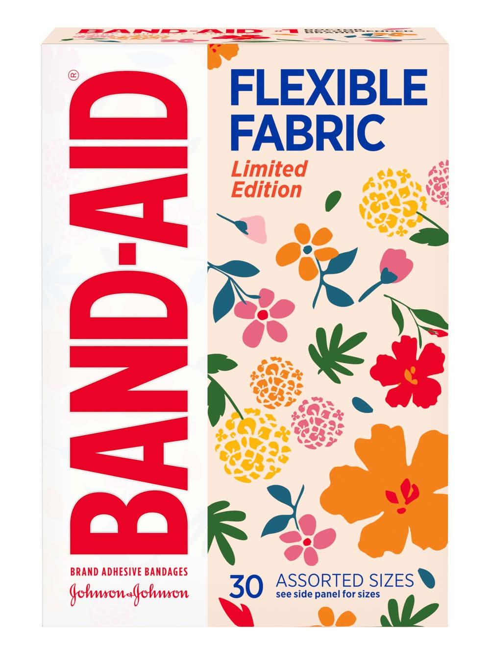 Band-Aid Flexible Fabric Bandages (30 ct)