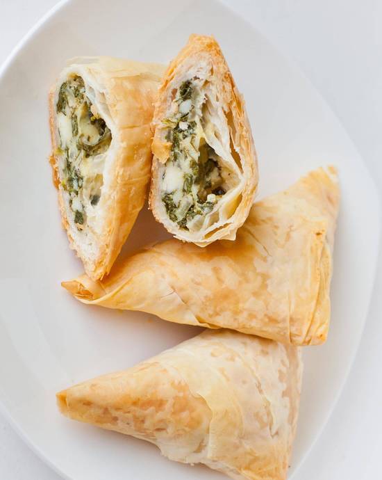 Spanakopita Rice Plate (4 pcs)