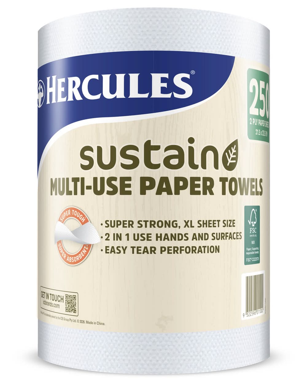 Hercules Paper Towel 250 Sheets