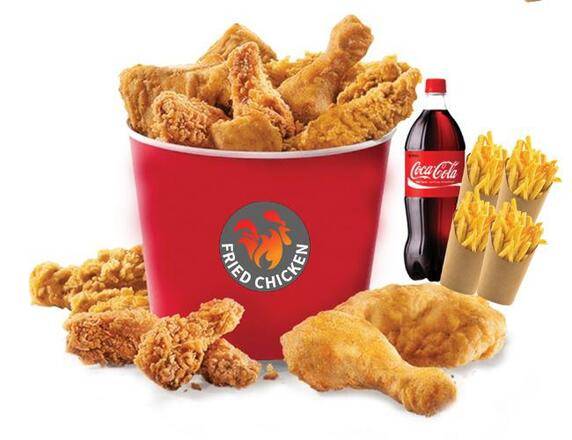 🍾🥡Menu Family Bucket Mix 🍗🍗