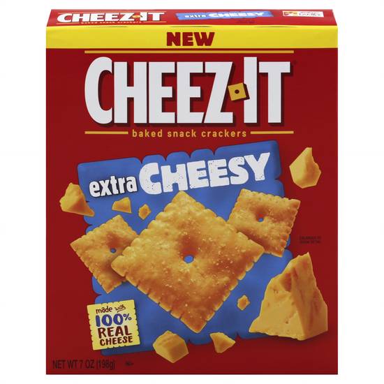 Cheez-It Extra Cheesy Baked Snack Crackers