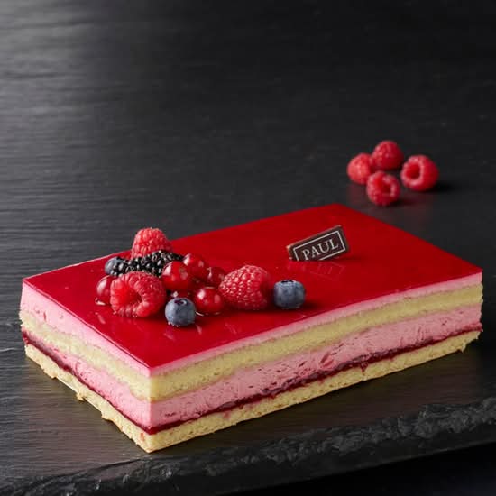 La part de Délice Framboise