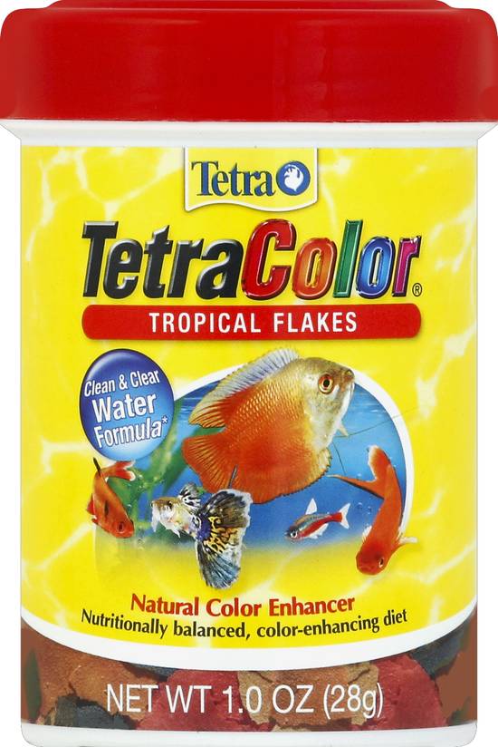 Tetra Tropical Color Flakes Fish Food
