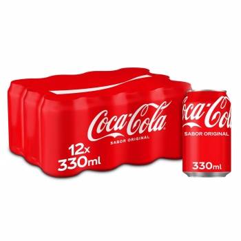 Coca Cola pack 12 latas 33 cl.