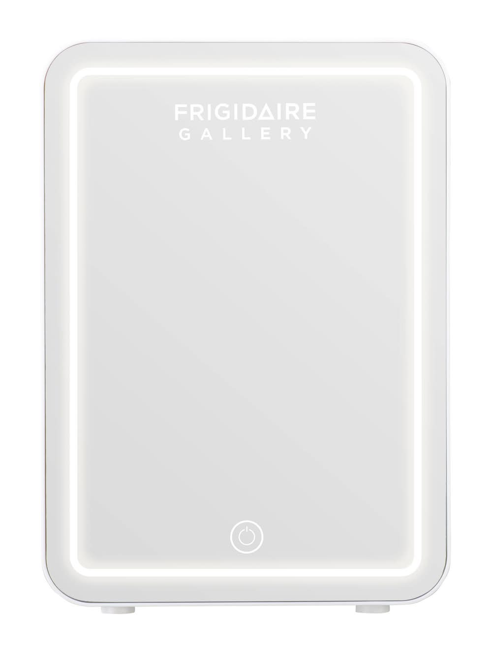 Frigidaire Gallery Beauty Lighted Mini Mirror Fridge 6L, White