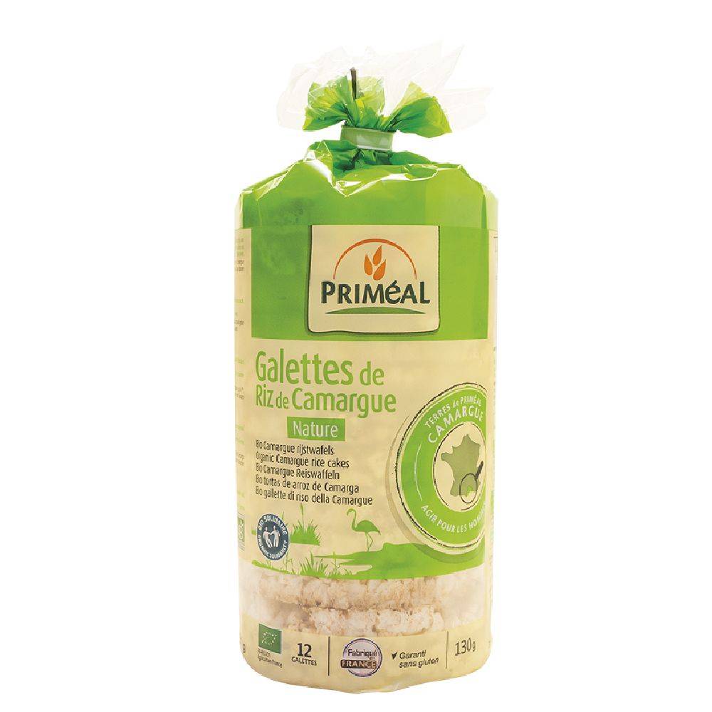 Galettes riz de camargue 130g  - PRIMEAL - BIO