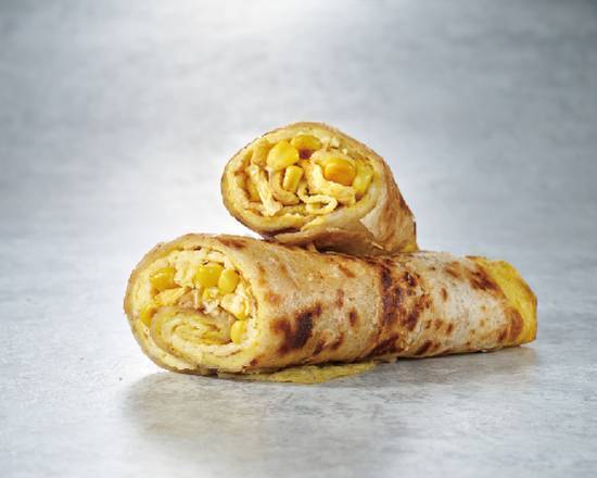 玉米千層蛋餅 Layer Egg Pancake Roll with Corn