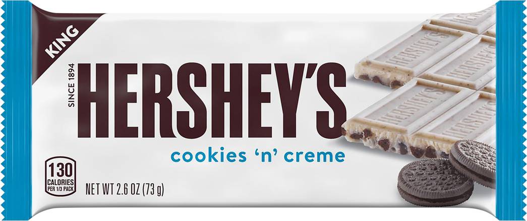 Hershey's King Cookies 'N' Cream Chocolate (2.6 oz)