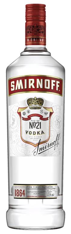 Smirnoff Red Vodka 1L