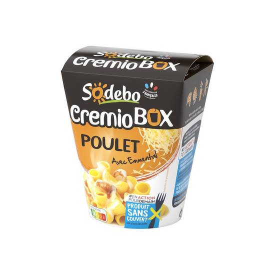 Box poulet à la crème Sodebo 280g