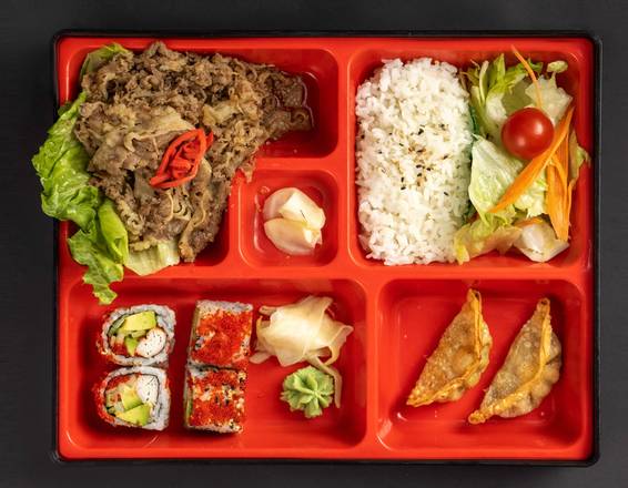 Slice Beef  Bento box