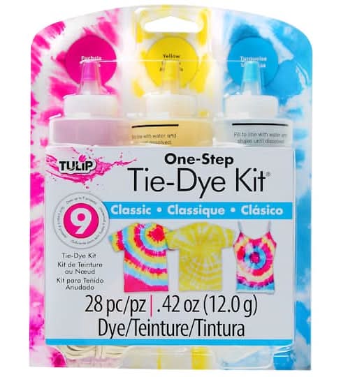 Tulip One-Step Tie-Dye Kit, Small, Classic (42 oz, 28 ct)