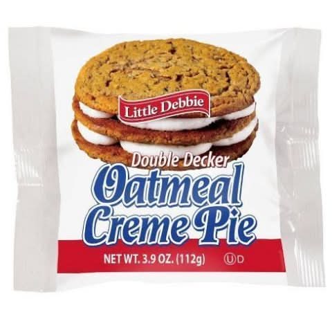 Little Debbie Double Decker Oatmeal Creme Pie 3.9oz