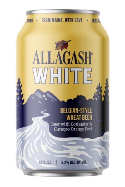 Allagash White Belgian-Style Wheat Beer (6 ct, 12 fl oz)
