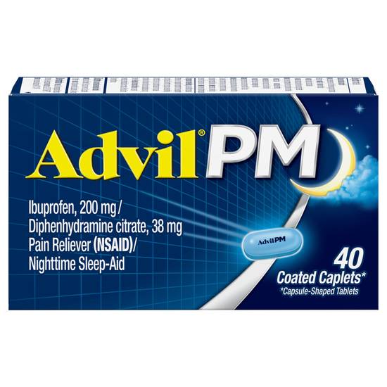 Advil Pm Pain Reliever (40 ct)