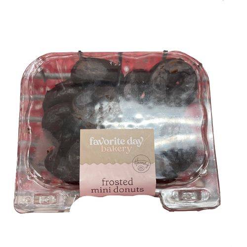 Favorite Day Frosted Mini Donuts, Chocolate (11 oz)