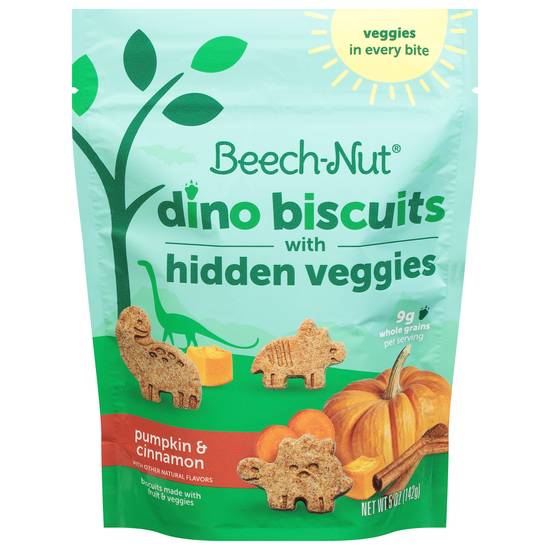 Beech-Nut Hidden Veggie Biscuits Pumpkin 5oz