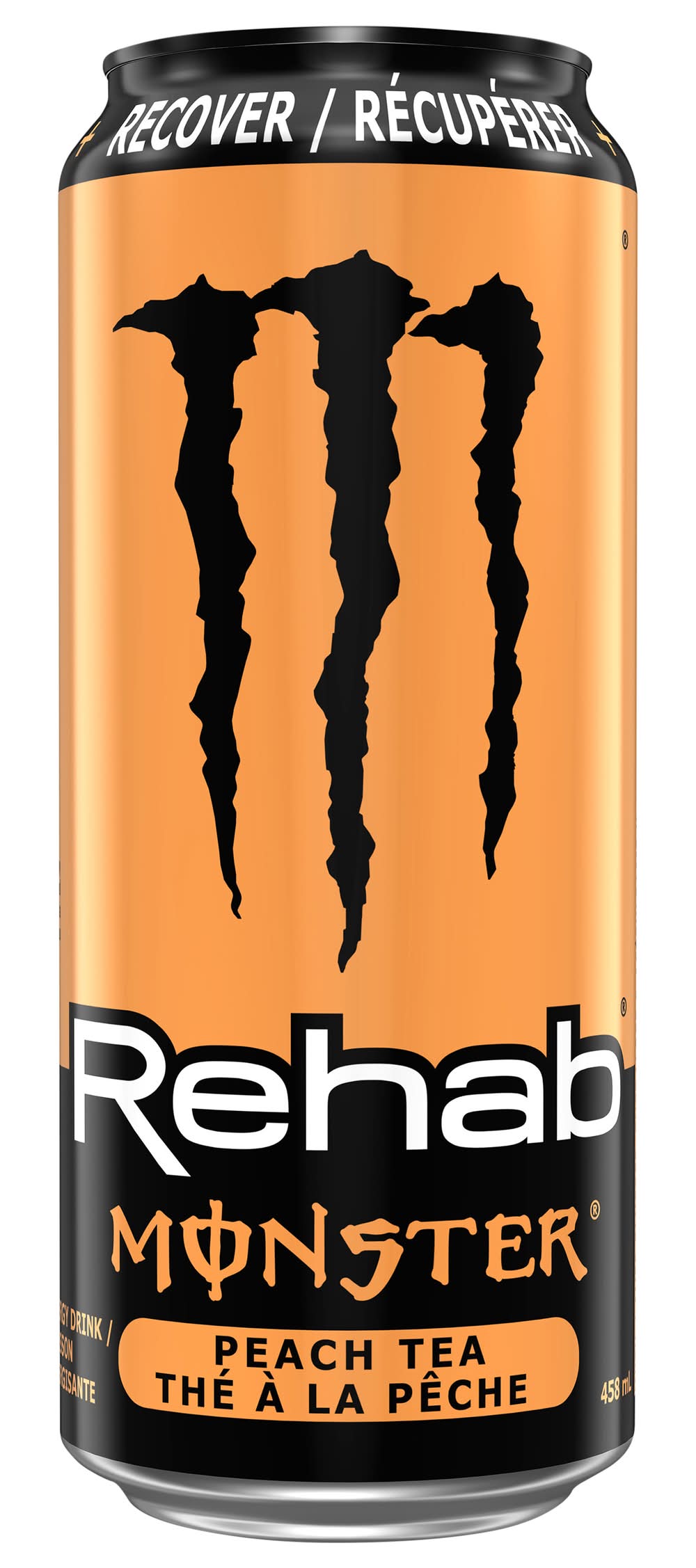 Monster Energy Recover Energy Drink, Peach Tea (458 ml)