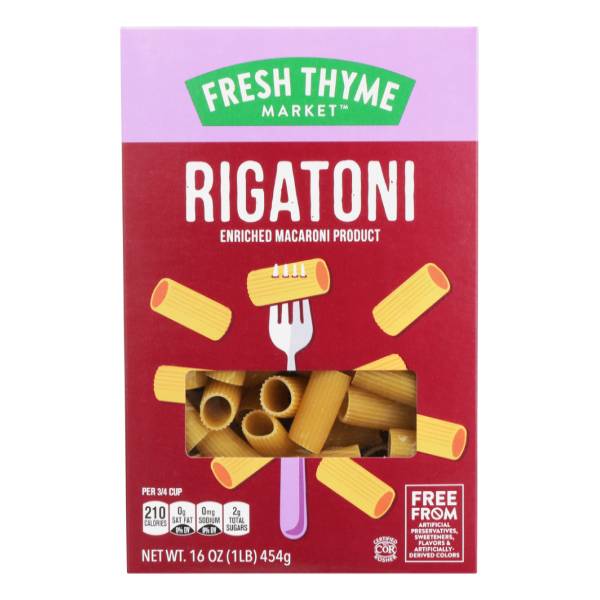 Fresh Thyme Rigatoni Pasta (16 oz)