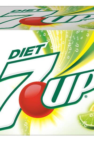 7Up Zero Sugar Soda (lemon lime) (12 ct, 12 fl oz)
