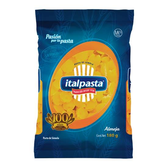 Italpasta pasta almeja (paquete 180 g)