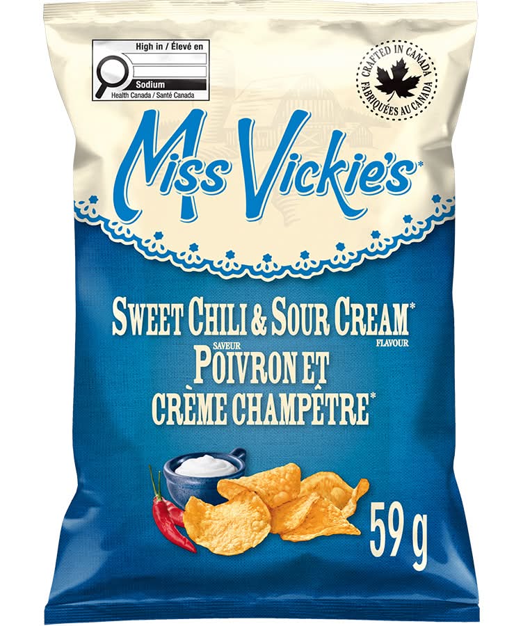 Miss Vickie's Kettle Cooked Potato Chips, Sweet Chili & Sour Cream (59 g)