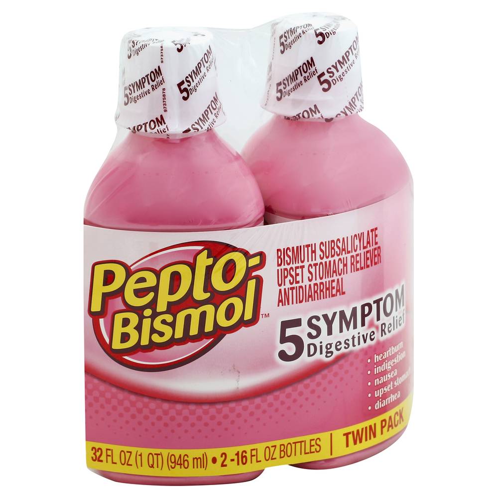 Pepto-Bismol Upset Stomach Reliever Antidiarrheal (2 ct)