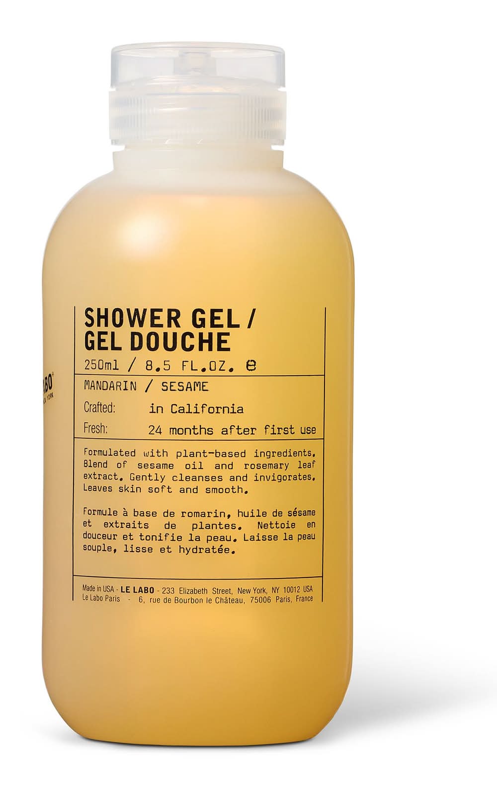 Mandarin Shower Gel 250ml