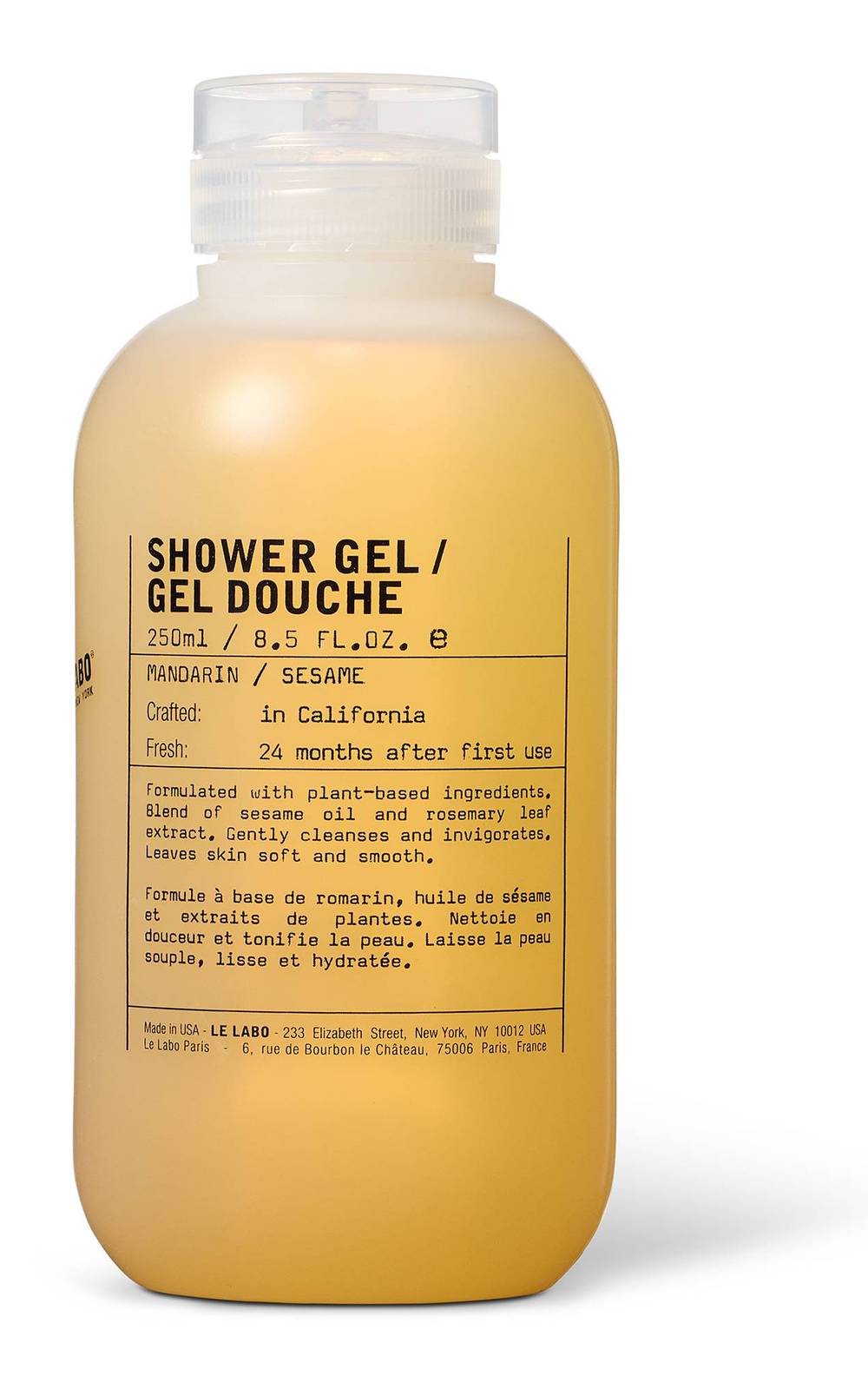 Mandarin Shower Gel 250ml
