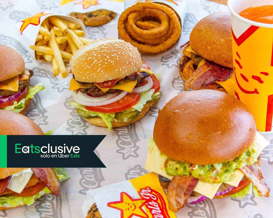 Carl´s Jr Zaragoza Menú a Domicilio【Menú y Precios】Santiago de