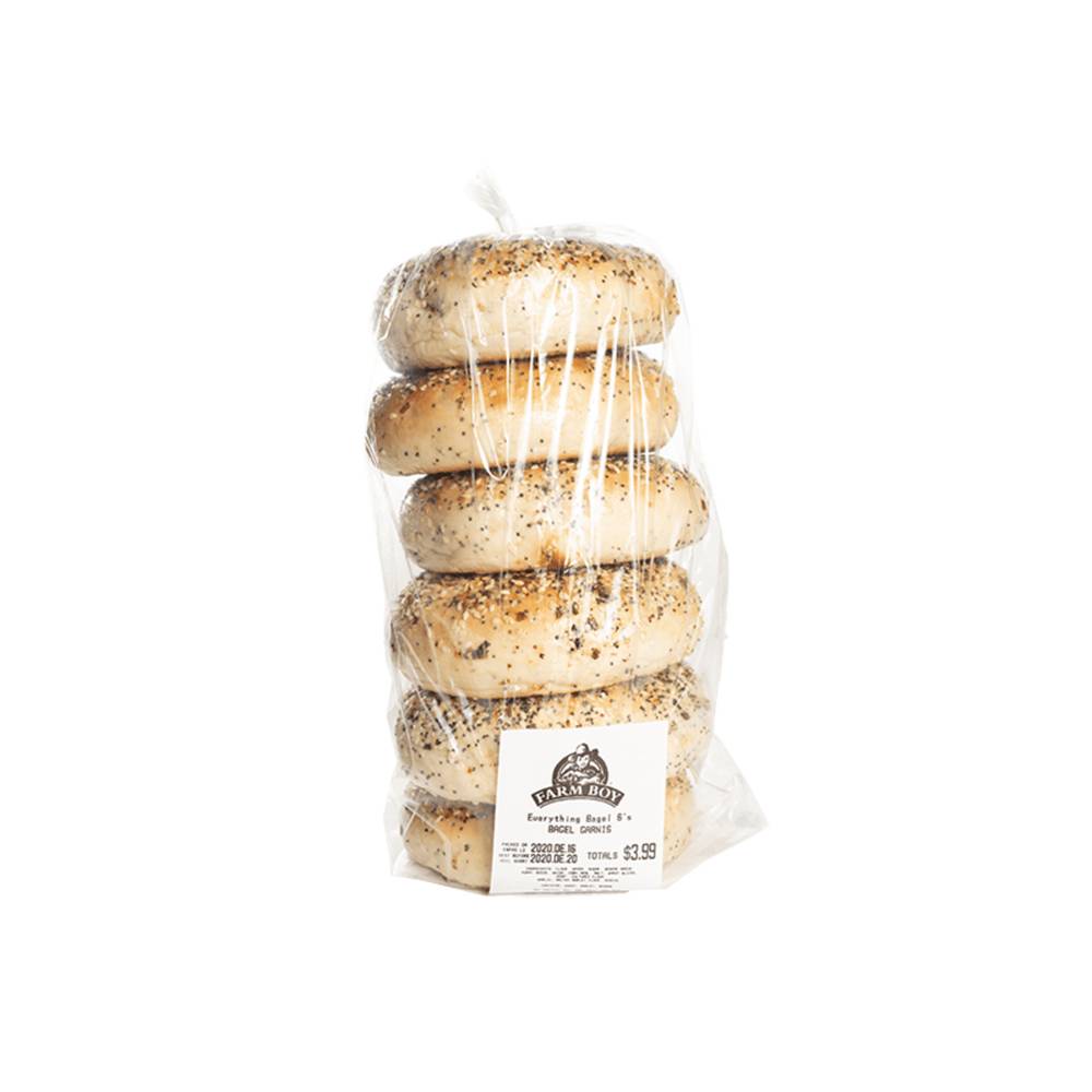 Everything New York-Style Bagel (6 per package)