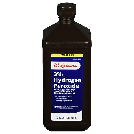 Signature Care Hydrogen Peroxide Topical Solution USP First Aid Antiseptic  - 16 Fl. Oz. - Safeway