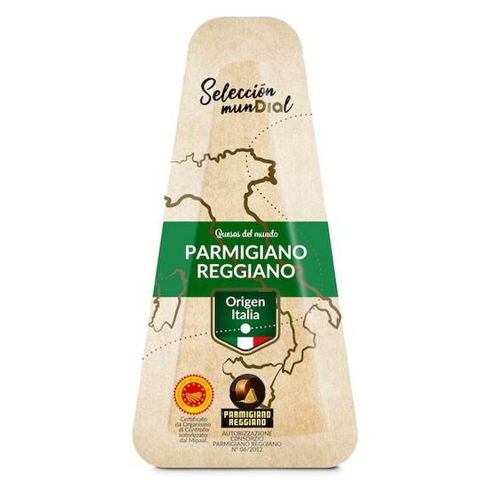 Queso parmigiano reggiano D.O.P. Selección Mundial bandeja 150 g