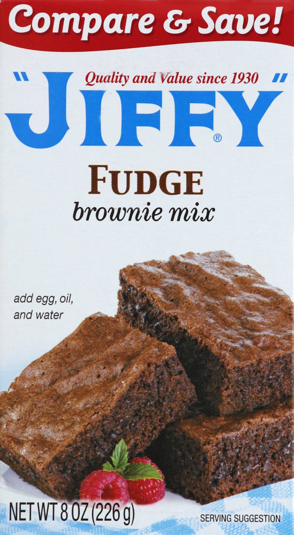 Jiffy Fudge Brownie Mix (8 oz)