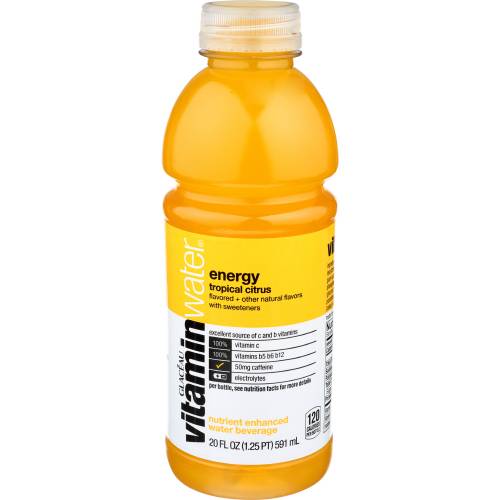 Vitamin Water Energy Tropical Citrus Water