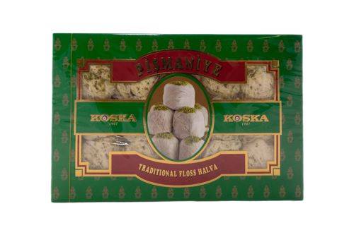 koska · Traditional pistachio floss halva - Soie halva pistache (250 g - 250GR)