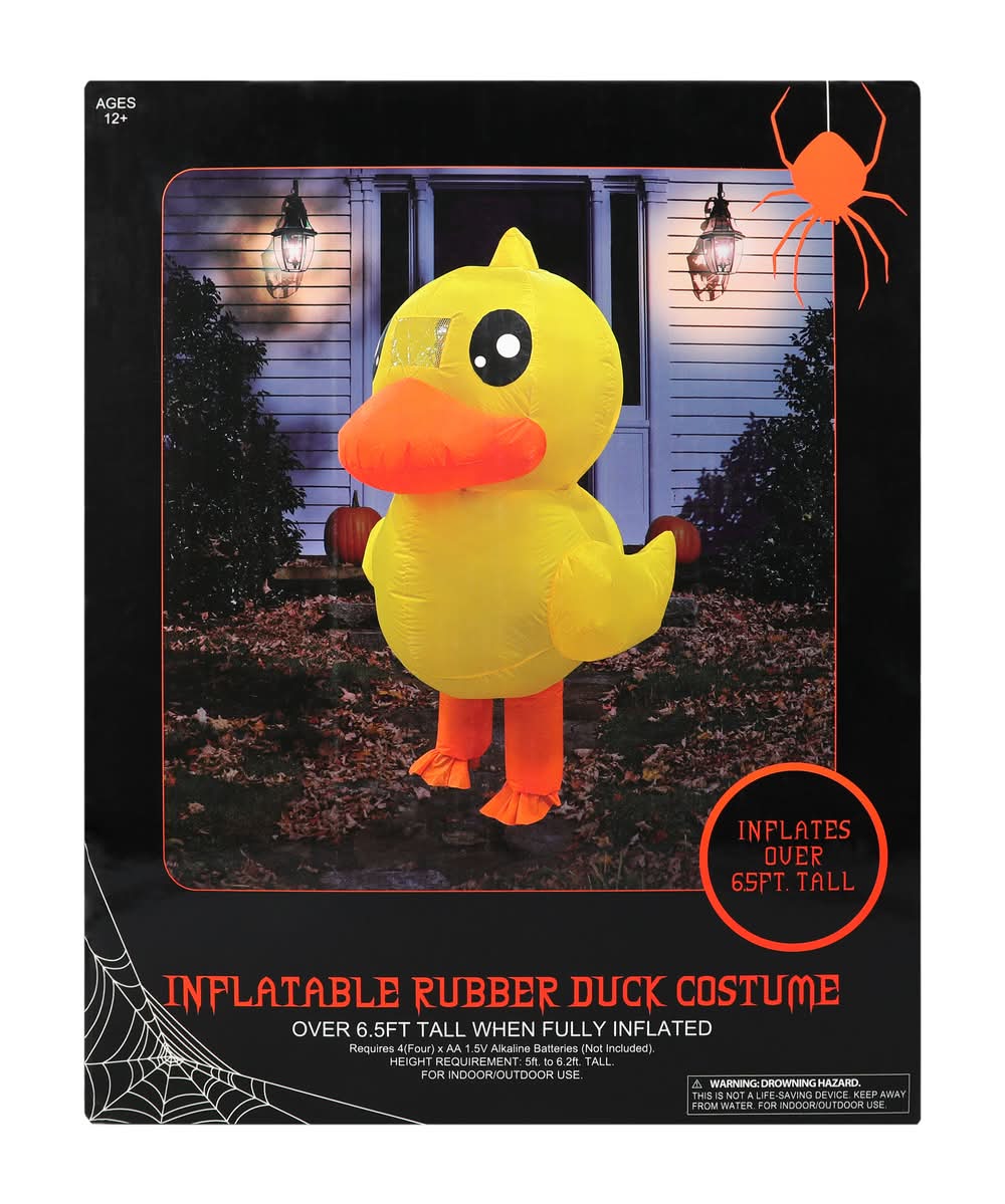 Halloween Inflatable Rubber Duck Costume Rubber Duck