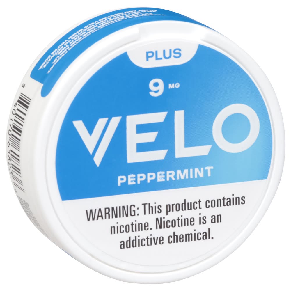 Velo Plus Nicotine Pouches 9 mg Delivery Near Me | Order Online