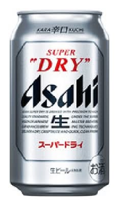 02336：アサヒ スーパードライ 350ML缶 / Asahi Super Dry　350ML