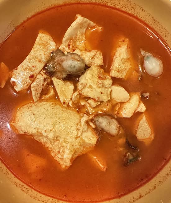 Oyster Tofu Soup